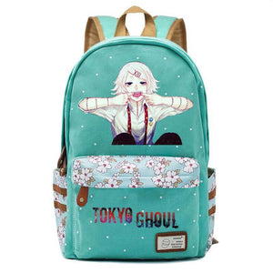 Anime Tokyo Ghoul Teenger Zip Packsack Casual Backpack Unisex Student