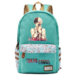 Anime Tokyo Ghoul Teenger Zip Packsack Casual Backpack Unisex Student