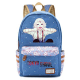 Anime Tokyo Ghoul Teenger Zip Packsack Casual Backpack Unisex Student