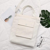 Canvas Shoulder Bag Casual Shopping School Girls A1391