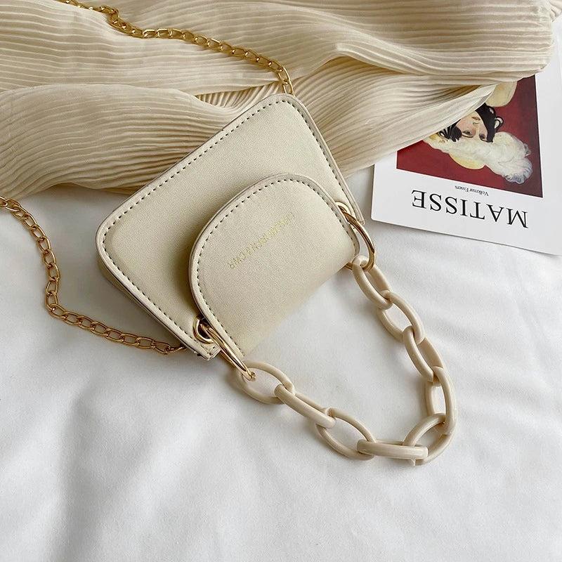 Flaps Women's Shoulder Bags Mini Handbags for Female PU Leather