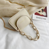 Flaps Women's Shoulder Bags Mini Handbags for Female PU Leather
