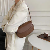 Women Shoulder Bag Vintage Messenger Crossbody Flap Solid Female Handbag