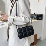 Weave PU Leather Crossbody Bag for Women