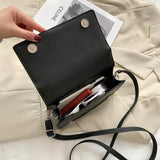 Weave PU Leather Crossbody Bag for Women