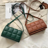 Weave PU Leather Crossbody Bag for Women