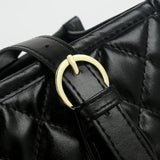 Stylish Quilted PU Leather Shoulder Tote Bag for Women