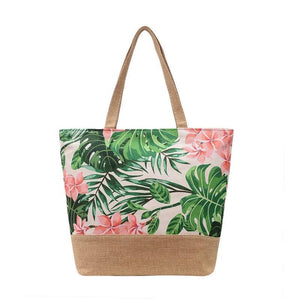 Canvas Large One Shoulder Bag Multi-functional Soft Handbag