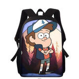 13 Inch Gravity Falls Backpack Kids Schoolbags Girls Boys Kindergarten Toddler