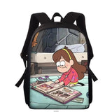13 Inch Gravity Falls Backpack Kids Schoolbags Girls Boys Kindergarten Toddler