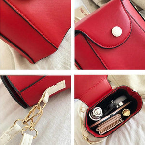 PU Shoulder Bag Harajuku Leisure Cross Body High Street Handbag Retro