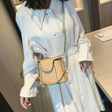 PU Shoulder Bag Harajuku Leisure Cross Body High Street Handbag Retro