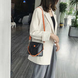 PU Shoulder Bag Harajuku Leisure Cross Body High Street Handbag Retro