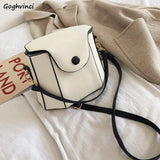 PU Shoulder Bag Harajuku Leisure Cross Body High Street Handbag Retro