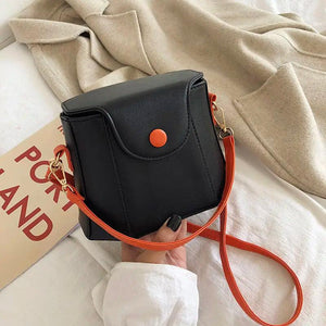 PU Shoulder Bag Harajuku Leisure Cross Body High Street Handbag Retro