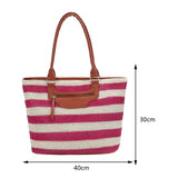 Women Armpit Bag Large Capacity Knit Top-Handle Handbag