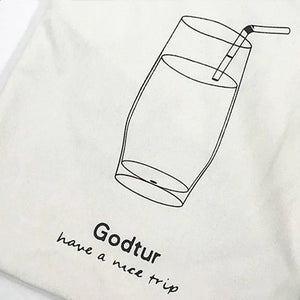 Women Canvas Shoulder Bag Print Shopping Bags Cotton Handbags Tote For Girls