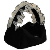 Sweet Lace Women Clutch Purse Handbags Canvas Ladies Storage Cosmetic Bag