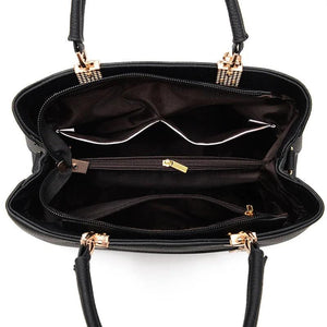 Ladies PU Leather Shoulder Bag Women Handbag Lady Messenger Bag