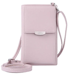 Ms. PU Leather Diagonal Bag Multifunctional Mobile Phone Small Bag