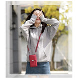 Ms. PU Leather Diagonal Bag Multifunctional Mobile Phone Small Bag
