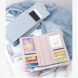 Ms. PU Leather Diagonal Bag Multifunctional Mobile Phone Small Bag