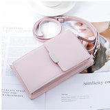 Ms. PU Leather Diagonal Bag Multifunctional Mobile Phone Small Bag