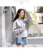 Ms. PU Leather Diagonal Bag Multifunctional Mobile Phone Small Bag