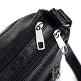 Women's Bags PU Leather Soft Shoulder Handbags Large Capacity Diagonal Mom Bags