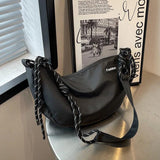 Nylon Bucket Purses and Handbags Canvas Lady Totes