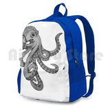 Fantasy Octopus Hiking Backpack Waterproof Camping Travel