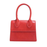 Crystal Leather Mini Messenger Bag Student Shoulder Bag