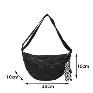 Women's Nylon Shoulder Bag Crossbody Chest Handbag Purse Travel Portable