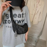 Women's Nylon Shoulder Bag Crossbody Chest Handbag Purse Travel Portable