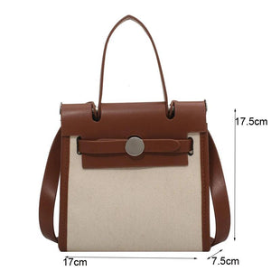Casual Crossbody Bag Pu Leather Shoulder Bag For Women