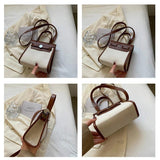 Casual Crossbody Bag Pu Leather Shoulder Bag For Women