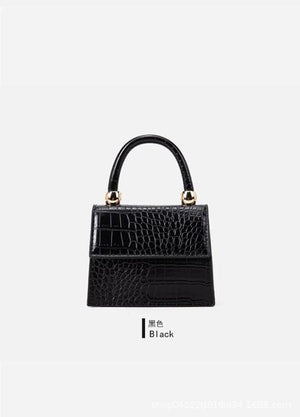 Crocodile Pattern Shoulder Bag Messenger Handbag