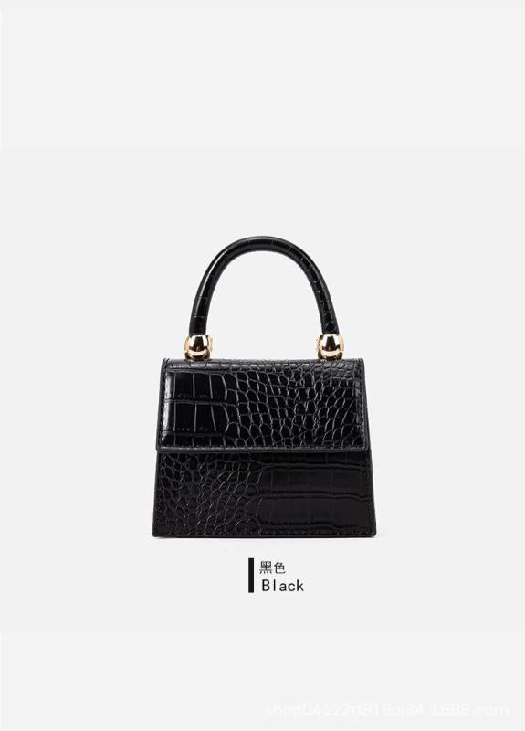 Crocodile Pattern Shoulder Bag Messenger Handbag
