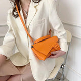 Women's Crossbody Bag Lock Shoulder Messenger Handbag B306