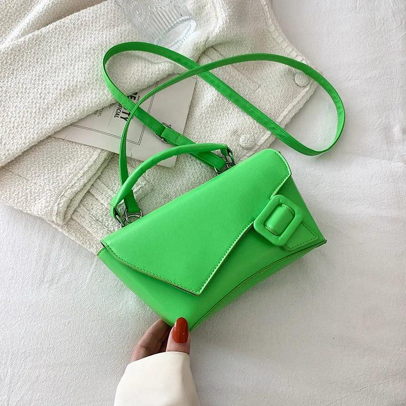Women's Crossbody Bag Lock Shoulder Messenger Handbag B306