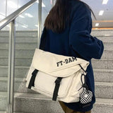 Waterproof Canvas Cross Bag Youth Casual Ladies Large Capacity Handbags Shoulder