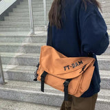 Waterproof Canvas Cross Bag Youth Casual Ladies Large Capacity Handbags Shoulder