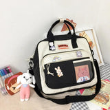 Nylon Casual Women's Tote Shoulder Bag Retro Canvas Crossbody Bags
