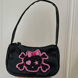 Retro Skeleton Harajuku Style Handbag Storage Crossbody Bag