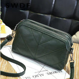 Summer Women Bag PU Leather Shoulder Bag Small Flap Crossbody Messenger Bags