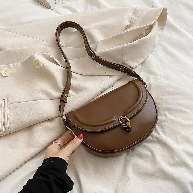 Small Crossbody Bag for Women PU Leather Shoulder Bag