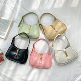 Leather Shoulder Crossbody Bags for Women Underarm Sac A Main