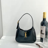 Leather Shoulder Crossbody Bags for Women Underarm Sac A Main