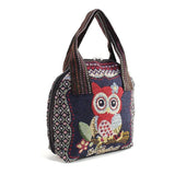 Ethnic Style Embroidered Shell Handbag 24*19.5*2.5