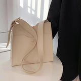 Large Capacity One Shoulder Bags Women's PU Leather High Style Female